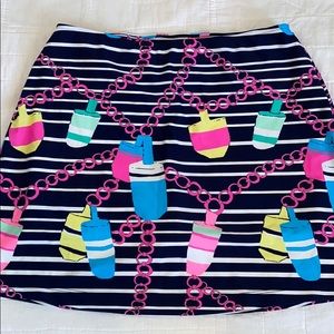 britt 💜 skort with buoys 🌊⛵️ back pocket |size M